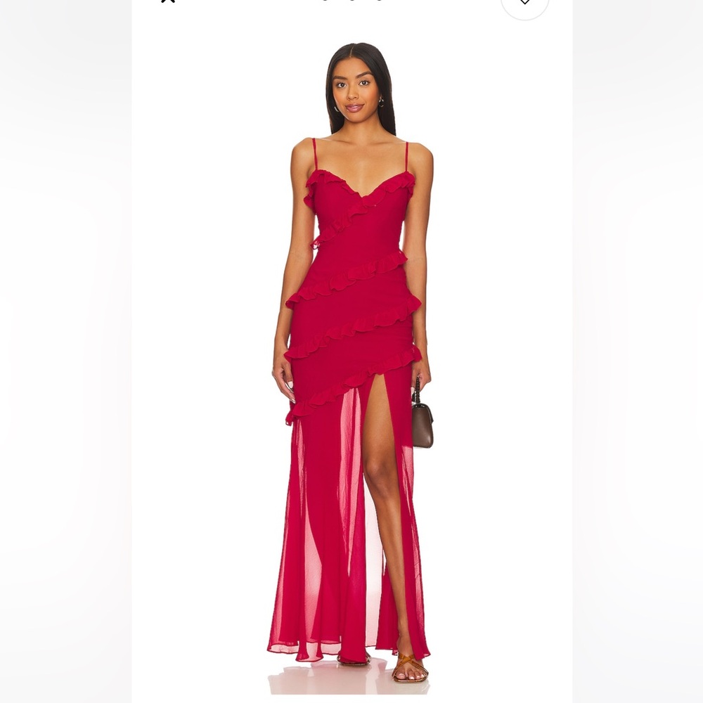 Lovers and Friends Red Maxi Dress
